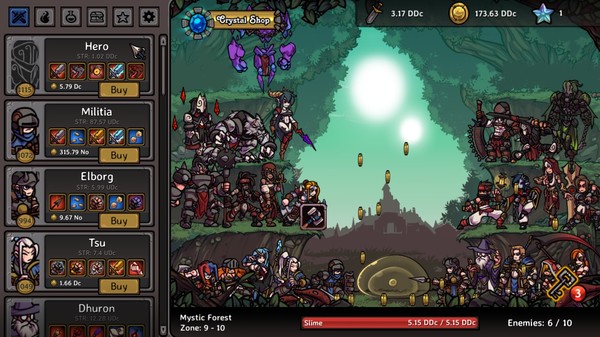 Clicker Guild screenshot