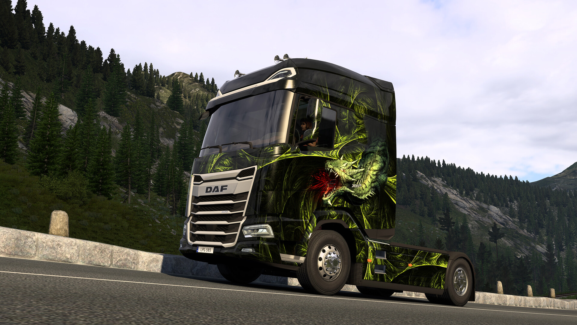 Euro Truck Simulator 2 - Dragon Truck Design Pack Featured Screenshot #1
