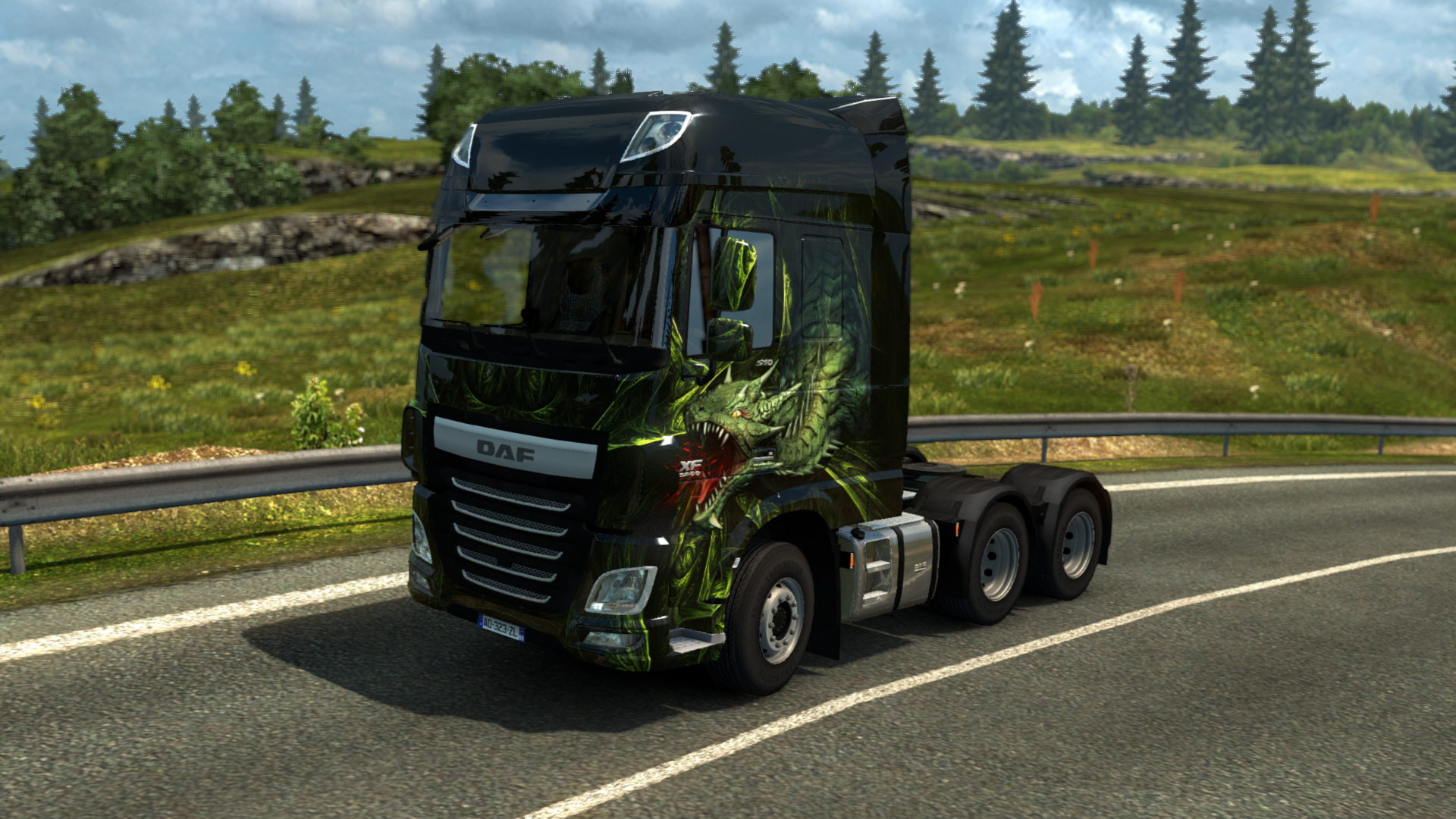 Euro Truck Simulator 2 - Dragon Truck Design Pack Featured Screenshot #1