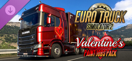 Euro Truck Simulator 2 - Valentine's Paint Jobs Pack