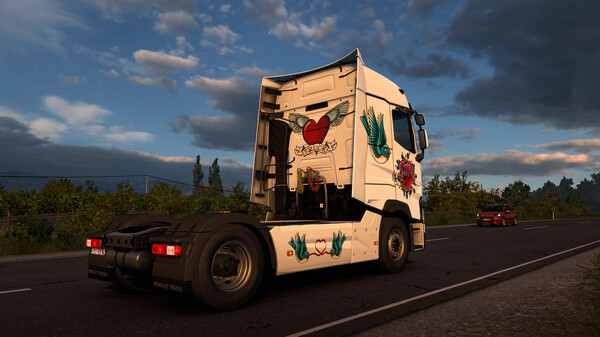 Euro Truck Simulator 2 - Valentine's Paint Jobs Pack