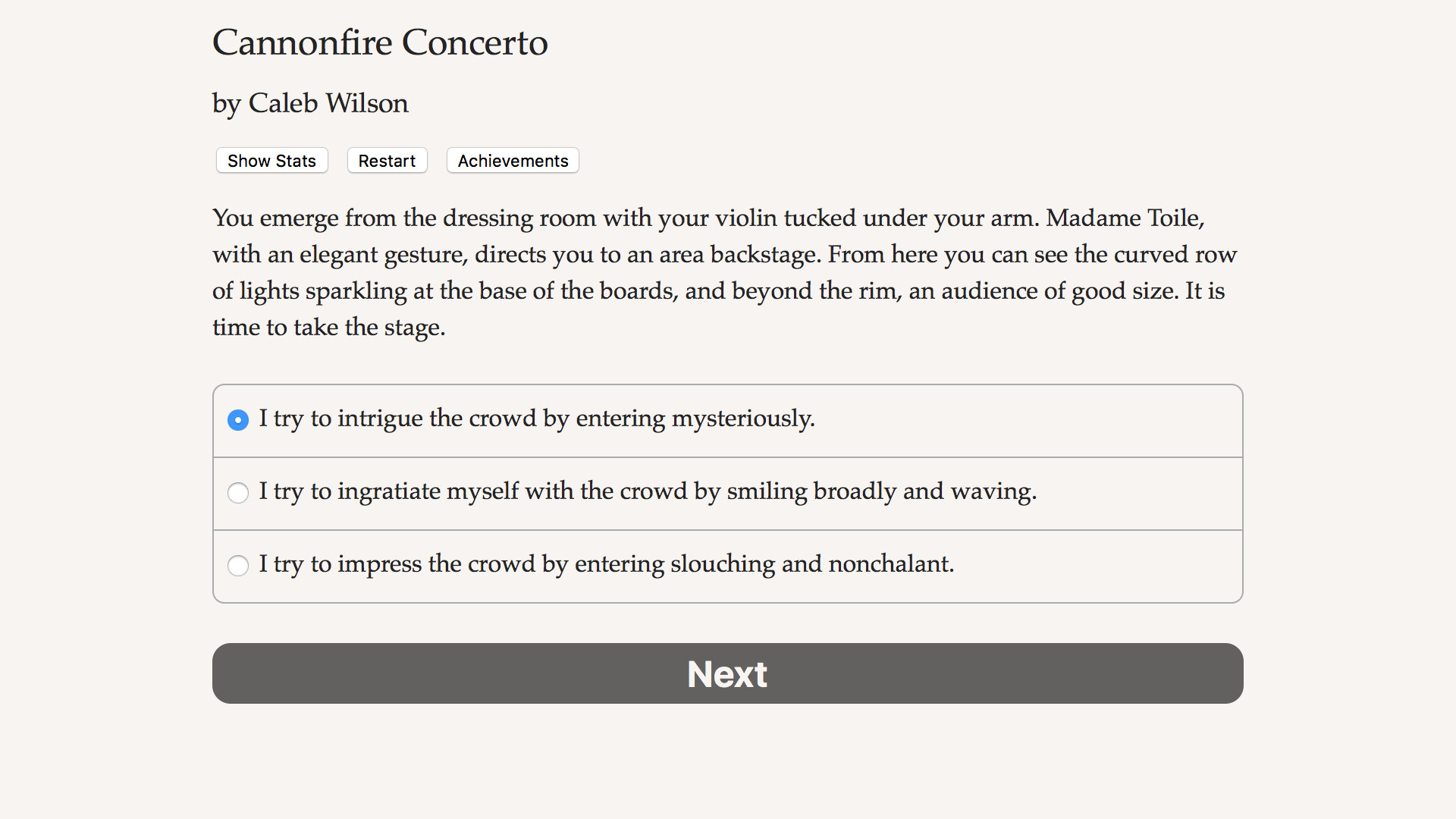 Cannonfire Concerto screenshot #1