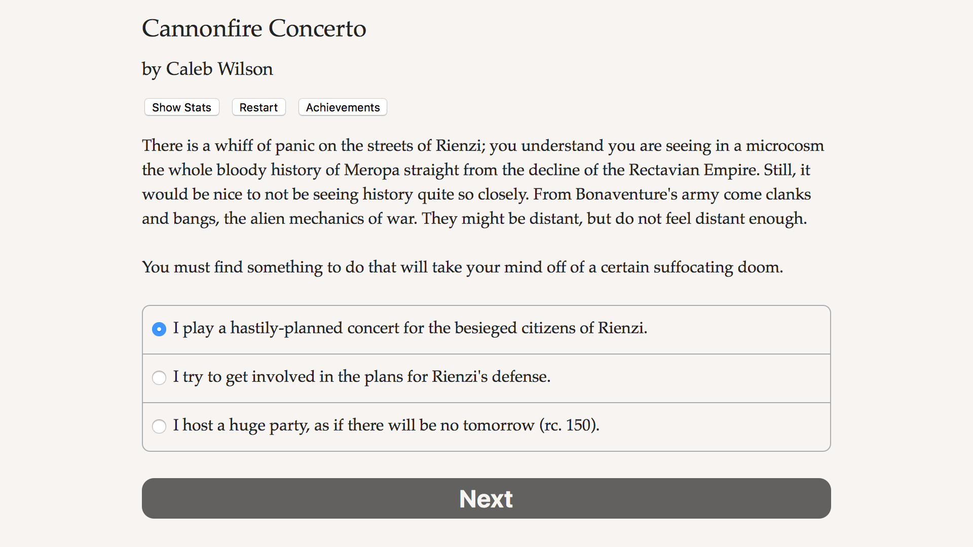 Cannonfire Concerto screenshot #4