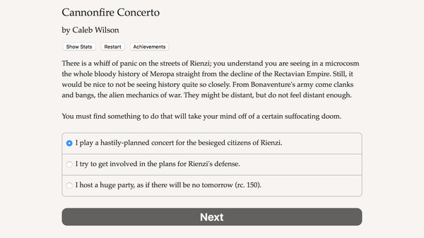 Cannonfire Concerto
