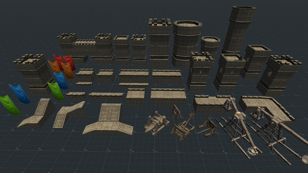 Virtual Battlemap DLC - Castles & Chill