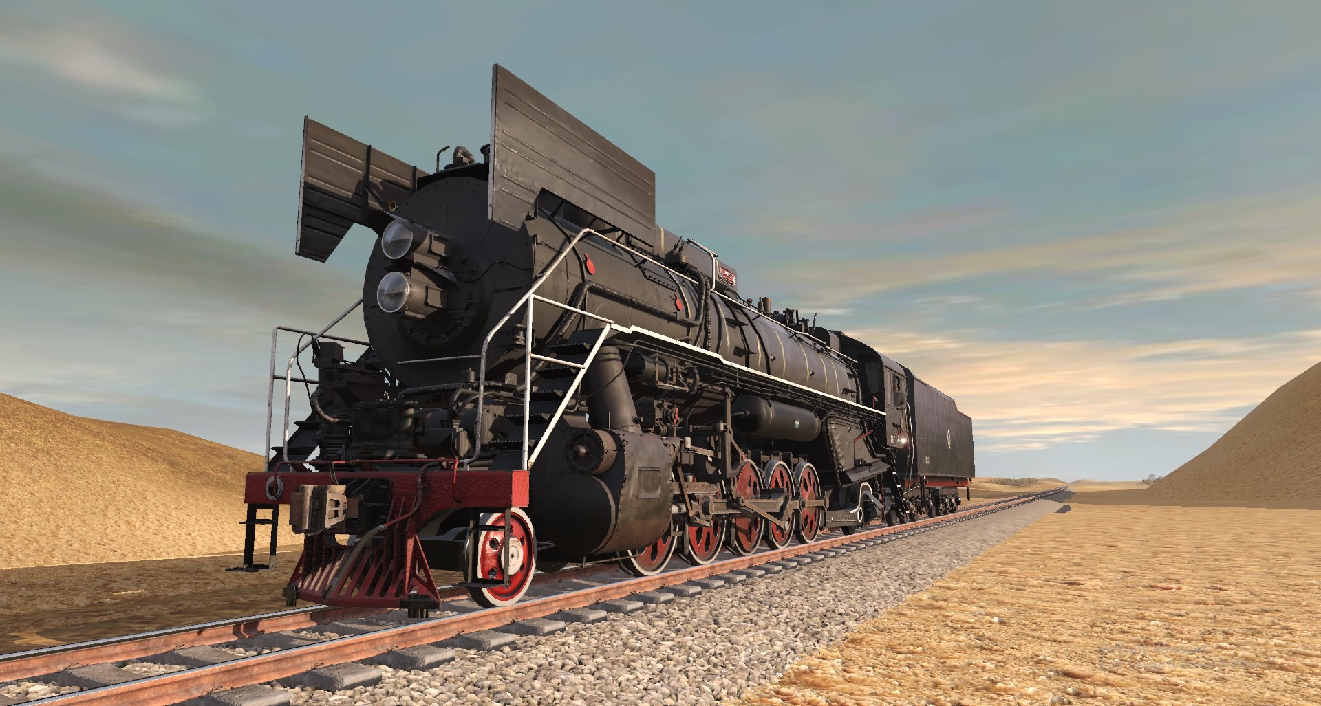 Trainz 2019 DLC: QJ Steam Locomotive Featured Screenshot #1