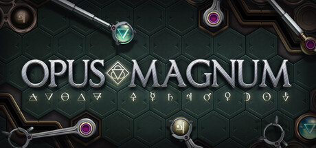 Steam header art for Opus Magnum
