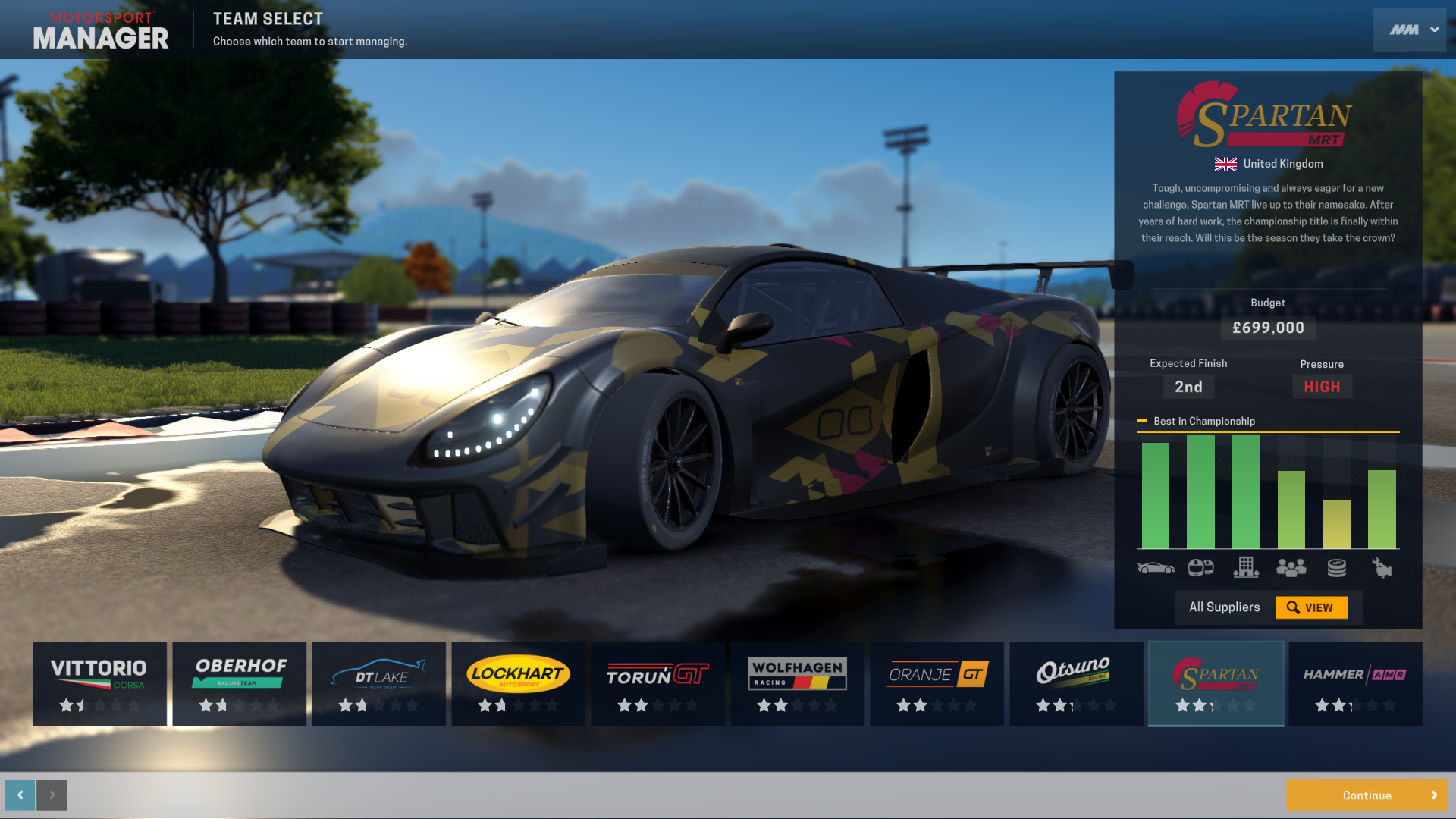 Motorsport Manager - GT Series Featured Screenshot #1