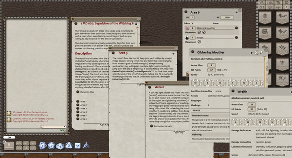 Fantasy Grounds - Mini-Dungeon #020: Sepulchre of the Witching Hour's Sage (5E)