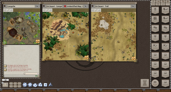 Fantasy Grounds - Map Adventures #2 - Plains, Deserts, & Caverns (Map Pack)