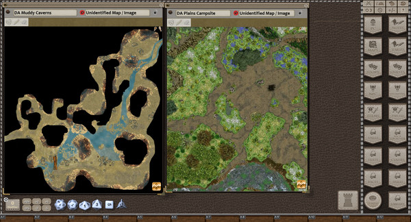 Fantasy Grounds - Map Adventures #2 - Plains, Deserts, & Caverns (Map Pack)