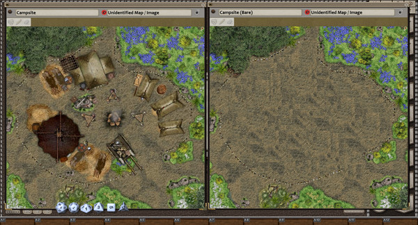 Fantasy Grounds - Map Adventures #1 - Forests & Mountains (Map and Token Pack)