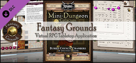 Fantasy Grounds -  Mini-Dungeon #001: Buried Council Chambers (PFRPG) banner image