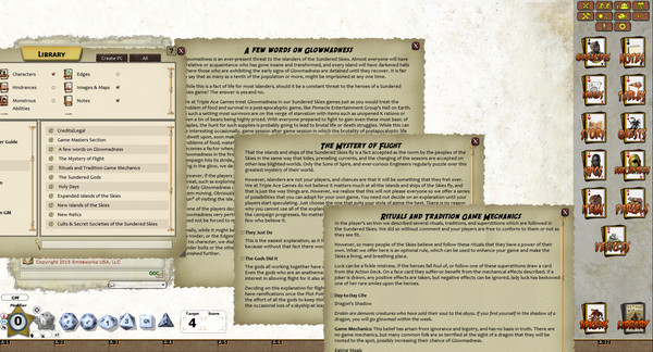 Fantasy Grounds - Sundered Skies: Companion (Savage Worlds)