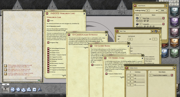 Fantasy Grounds -  Mini-Dungeon #002: Hobgoblin Lair (PFRPG)