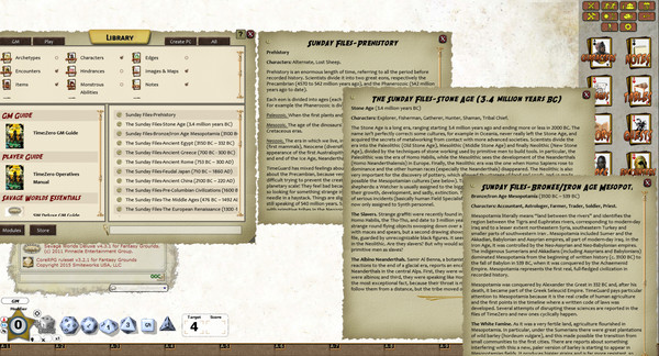 Fantasy Grounds - TimeZero: Operative's Manual (Savage Worlds)