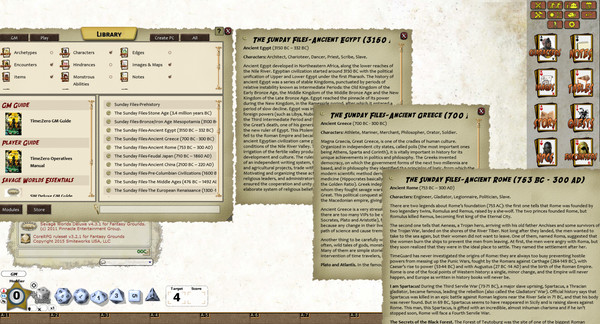 Fantasy Grounds - TimeZero: Operative's Manual (Savage Worlds)