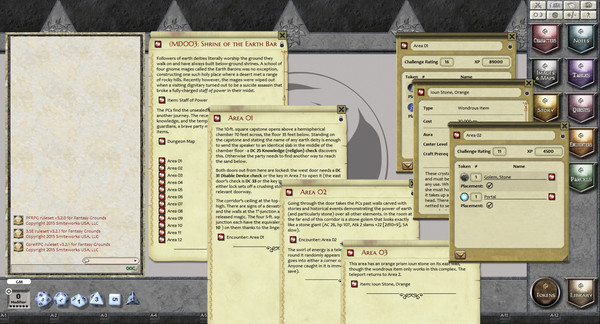 Fantasy Grounds - Mini-Dungeon #003: Shrine of the Earth Barons (PFRPG)