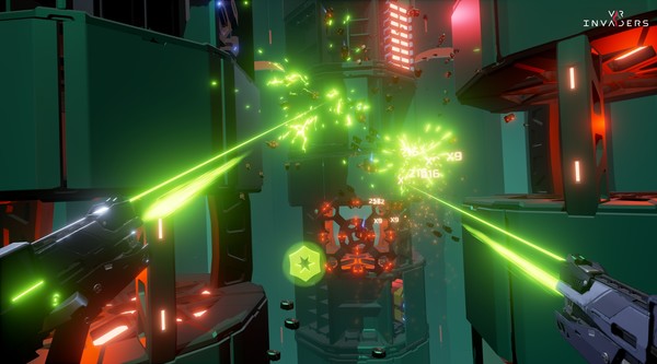 Screenshot z VR Invaders Screenshot z VR Invaders