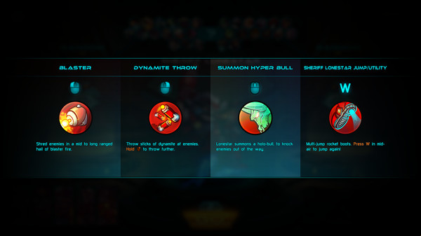 Awesomenauts Character - Sheriff Lonestar