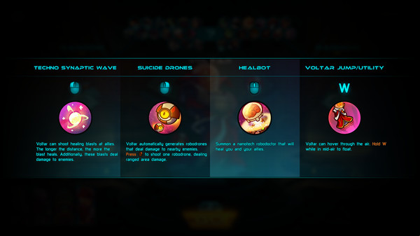 Voltar the Omniscient - Awesomenauts Character