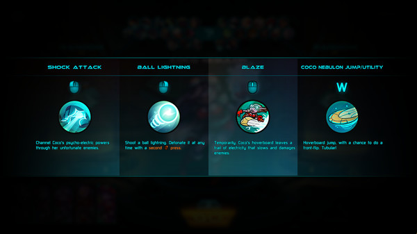 Coco Nebulon - Awesomenauts Character