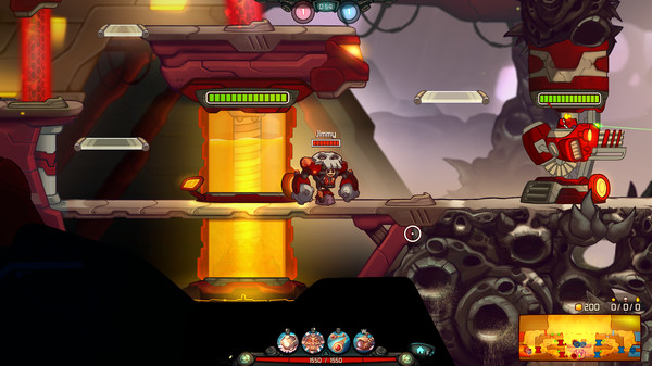 Awesomenauts Character - Jimmy and the LUX5000