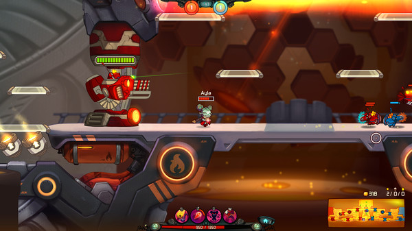 Ayla - Awesomenauts Character