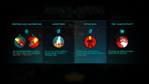 Awesomenauts Character - Ted McPain