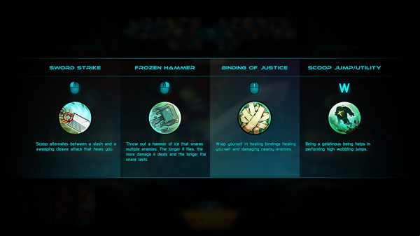 Scoop of Justice - Awesomenauts Character