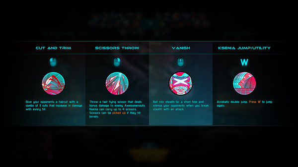 Ksenia - Awesomenauts Character
