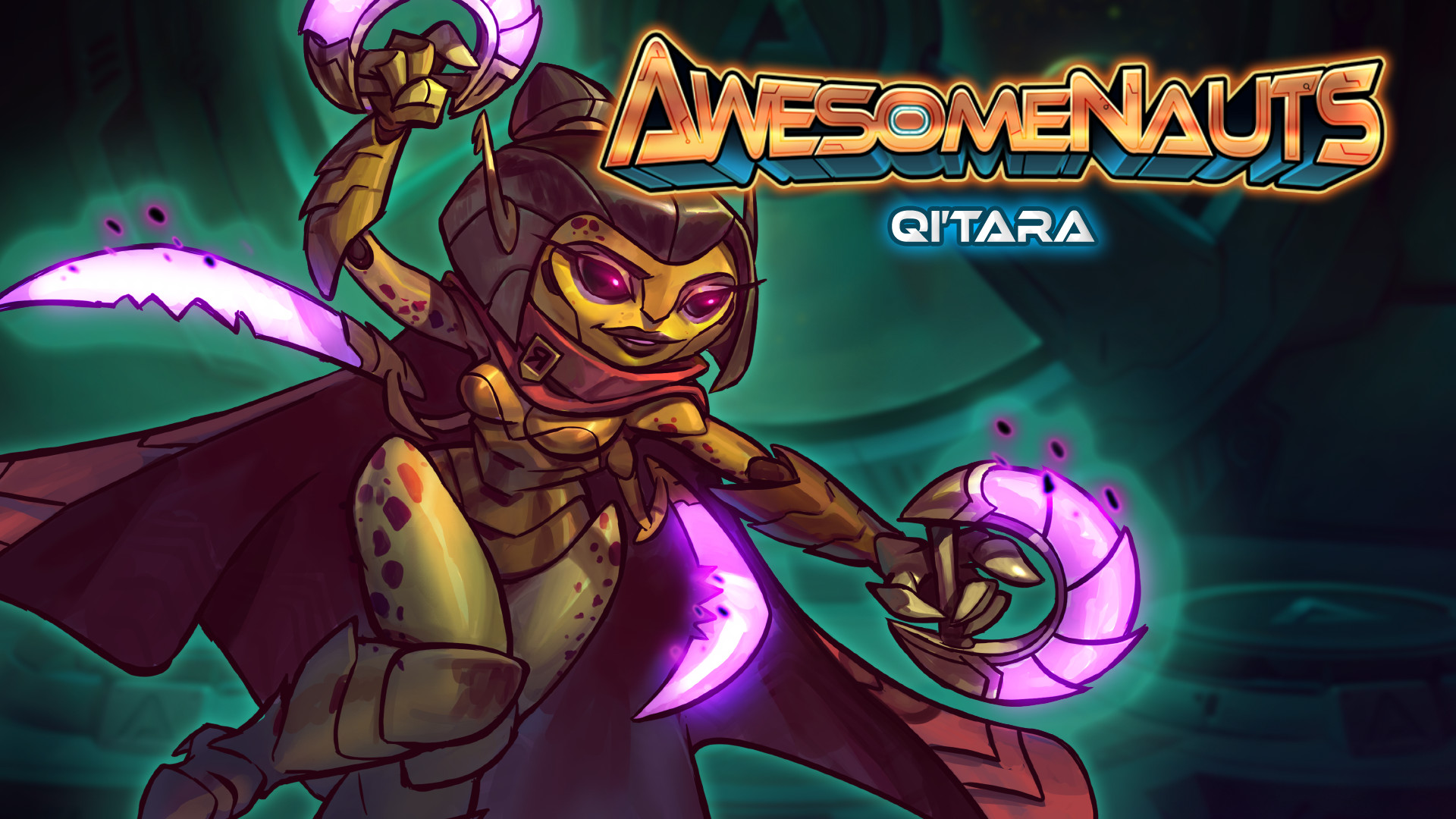 Awesomenauts Character - Qi'Tara Featured Screenshot #1