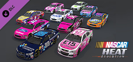 NASCAR Heat Evolution - Cancer Pack (cancerpack) cover art