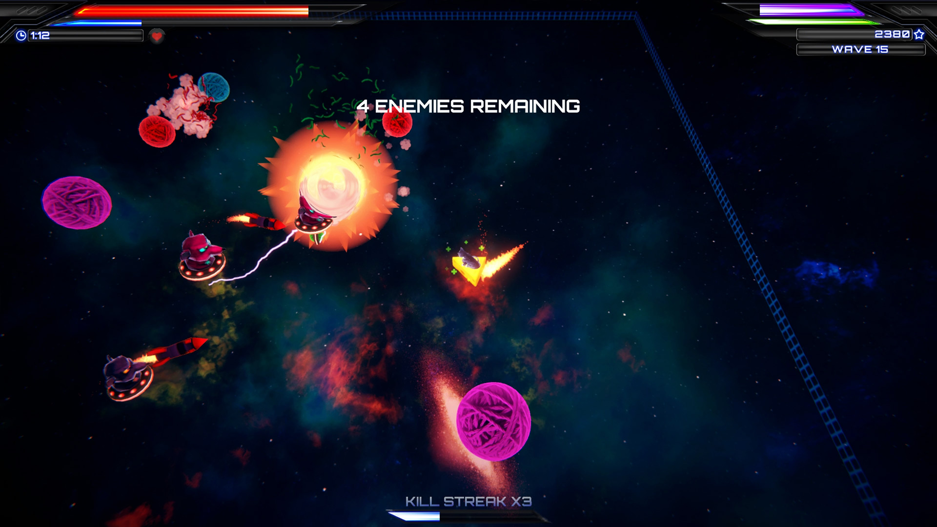 #2. Spacecats with Lasers : The Outerspace (Steam) 来自: Bitten Toast Games Inc.
