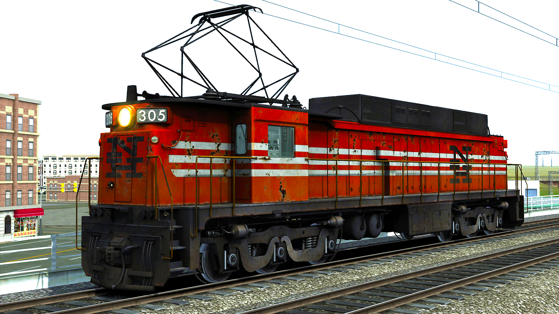 #4. Train Simulator: New Haven E-33 Loco Add-On (Steam) 由: Dovetail Games - Trains