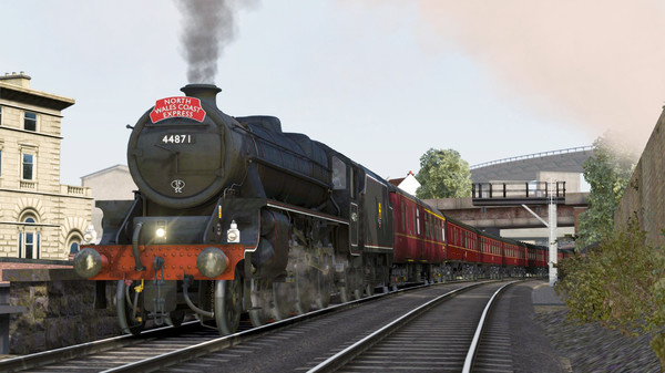 KHAiHOM.com - Train Simulator: LMS Stanier Class 5 'Black Five' Steam Loco Add-On