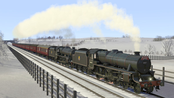 Train Simulator: LMS Stanier Class 5 'Black Five' Steam Loco Add-On.