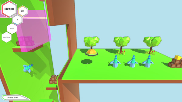 Screenshot z Alien Hostage