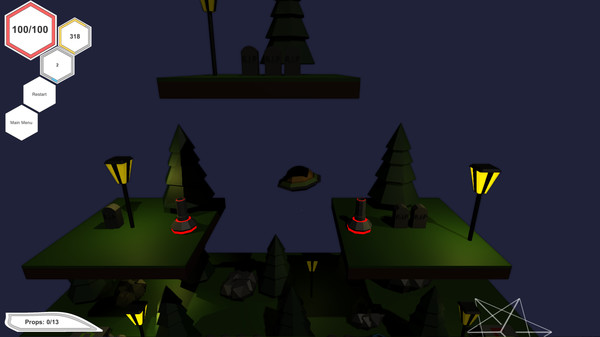 Screenshot z Alien Hostage