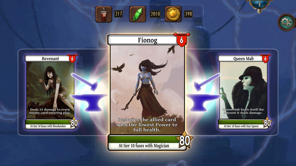 Screenshot z Cabals: Card Blitz