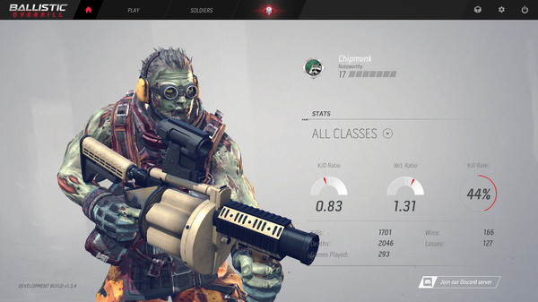 Ballistic Overkill - Grenadier: Zombie