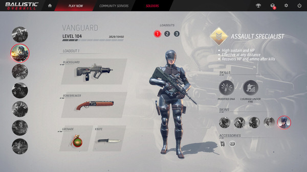 Ballistic Overkill - Vanguard: Crusader