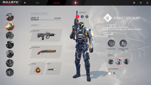 Ballistic Overkill - Vanguard: Elite