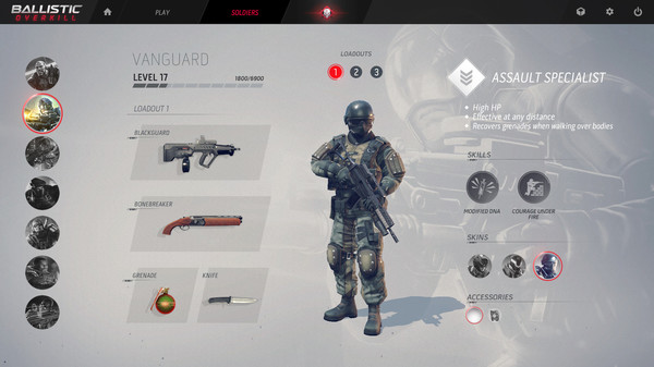 Ballistic Overkill - Vanguard: SpecOps