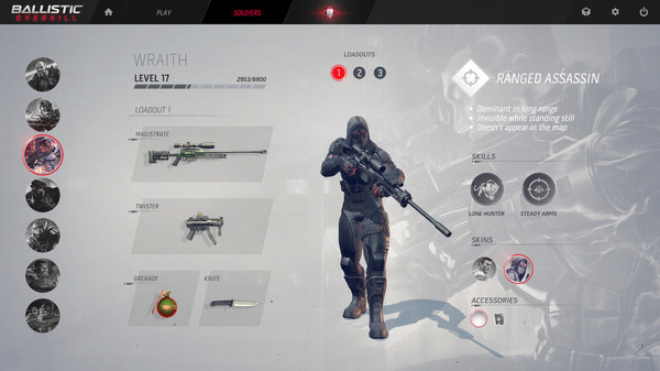 Ballistic Overkill - Wraith: Elite
