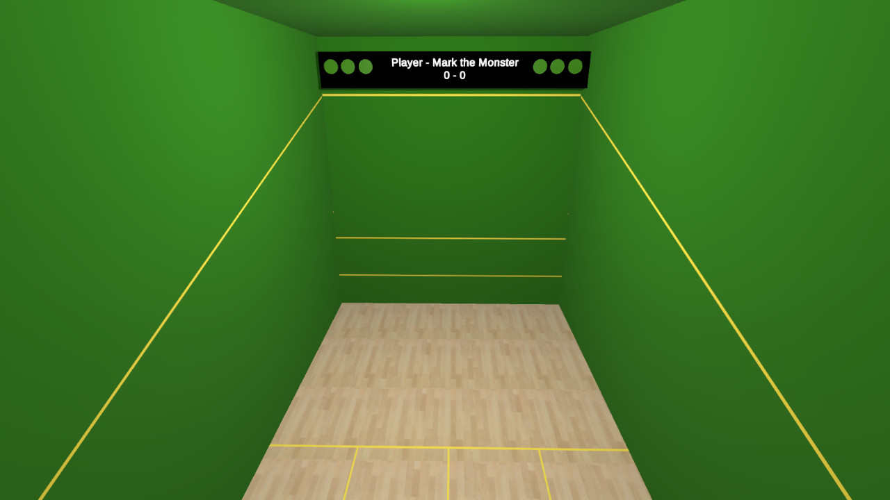 #4. VR Squash 2017 (Steam) โดย: David Cseh