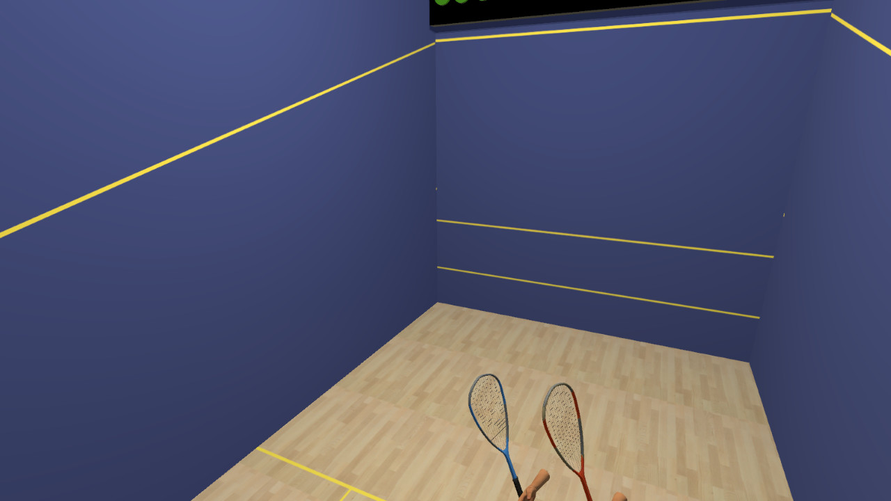 #1. VR Squash 2017 (Steam) โดย: David Cseh