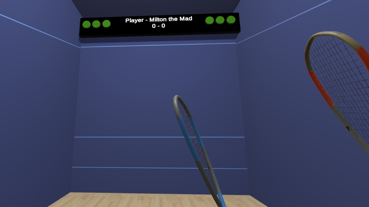 #5. VR Squash 2017 (Steam) โดย: David Cseh