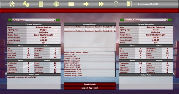 World Boxing Manager — скриншот 9