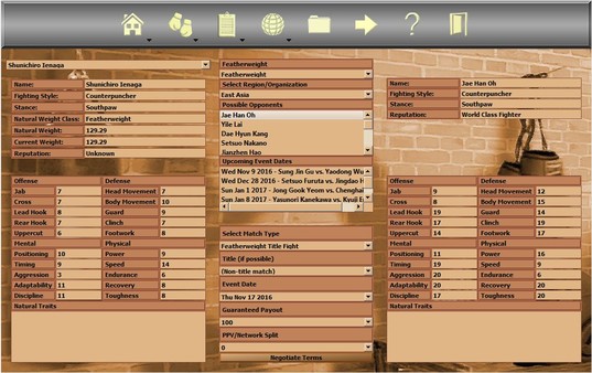 World Boxing Manager — скриншот 14